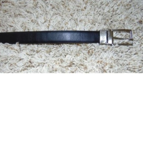 Mens Belt Izod Black Synthetic Leather size M 32-34" - Picture 3 of 3